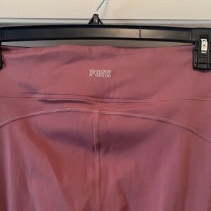 PINK Sport Mauve High-Rise Seam Detail Leggings XL